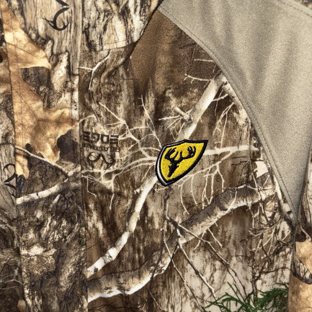 Shield Series Blocker S3 Drencher Jacket with Hood Real Tree Edge Men Size Large - Picture 5 of 9